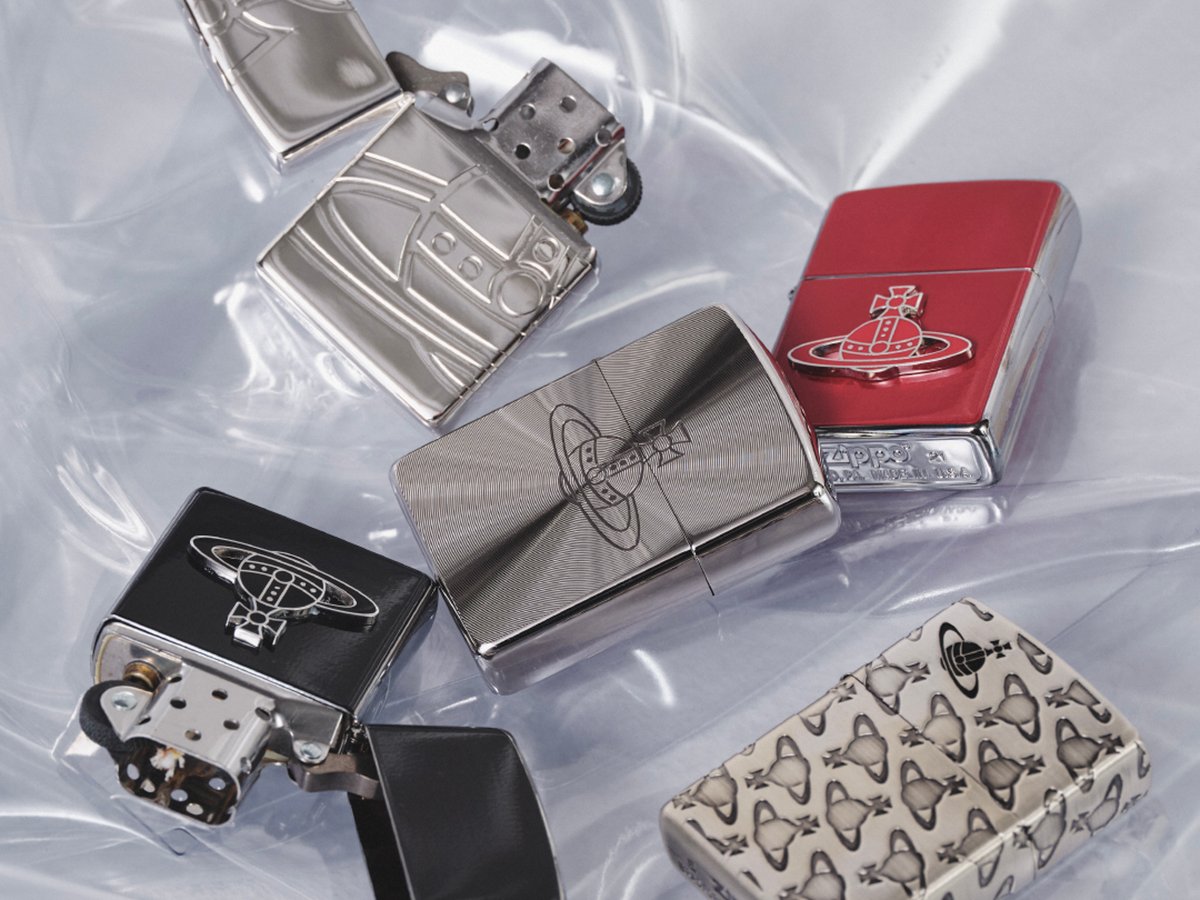 zi 120　ヴィヴィアンウエストウッド　ジッポー Vivienne Westwood ACCESSORIES “Zippo (BIG ORB-Blue edition