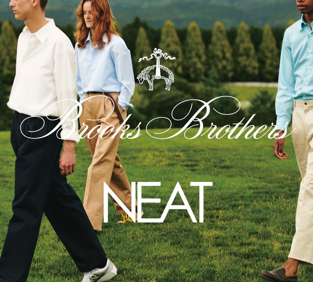 34 ナチュラル Brooks Brothers × NEAT for SONS | nate-hospital.com