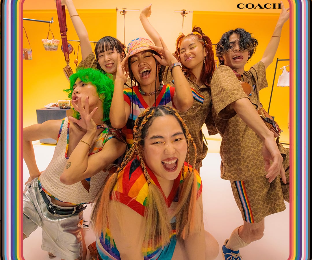 コーチ」がプライド月間のムービーを公開、ゆりやんレトリィバァらが