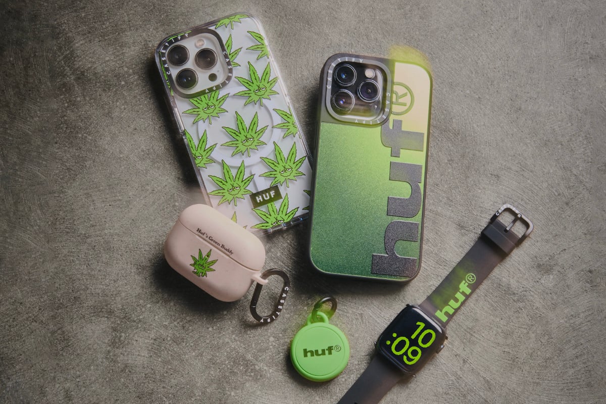 casetify hufコラボケース 15 ケースティファイがHUFとコラボ、テックアクセやスケートボード