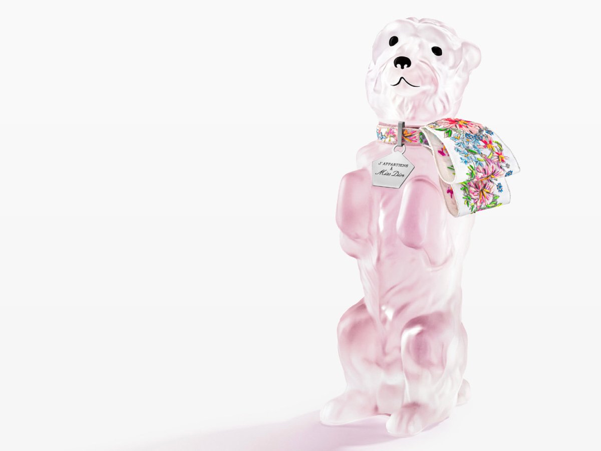 限定品　ミスディオール　ボビー　エディション　90ml ミス ディオール」から愛犬ボビーのスペシャルボトルが今年も
