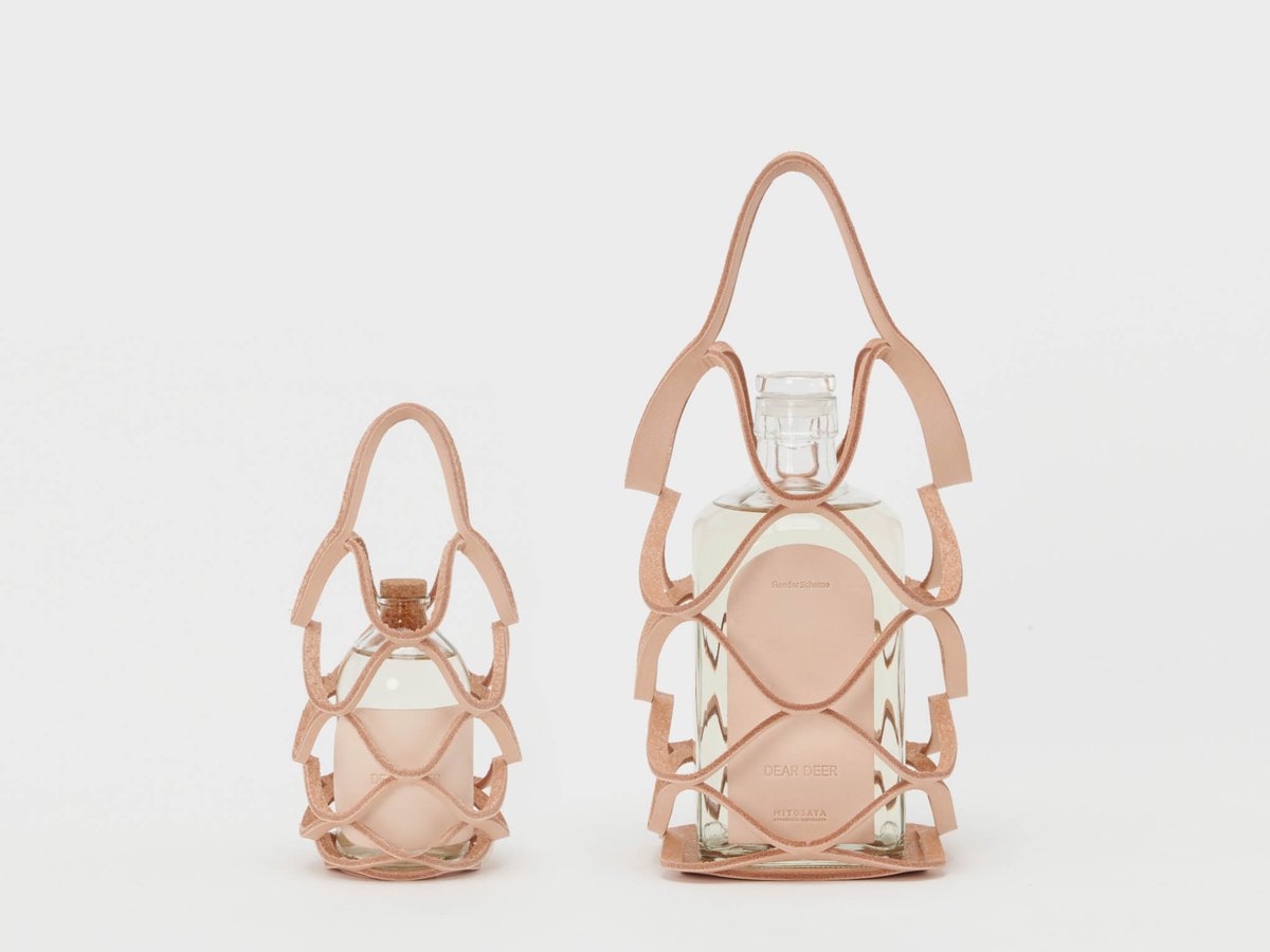 エンダースキーマが千葉の蒸留所とコラボ、鹿のレザーを蒸留した