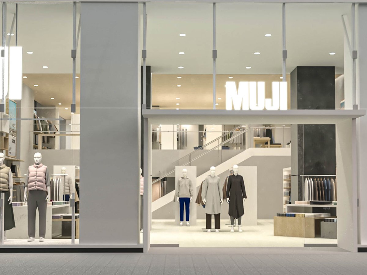 無印良品」初の衣服特化店舗が誕生、MUJI新宿をリニューアル
