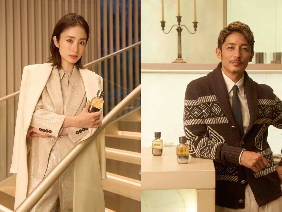 ブルネロ クチネリ表参道店に上戸彩と玉木宏が来店 華やかな新作