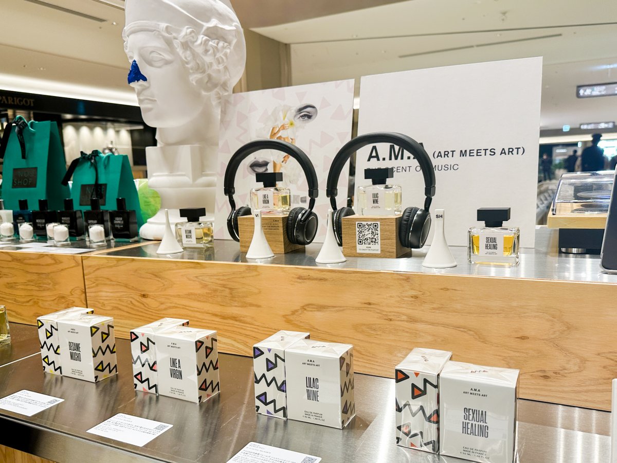 世界的に有名な音楽とコラボレーションした香水「Art Meets Art