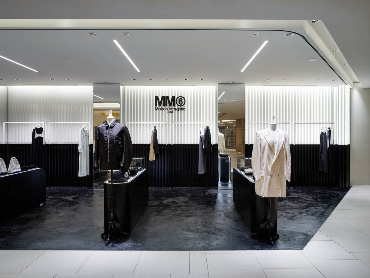 エムエム6」ギンザシックス店が移設オープン、全面ガラス張りの