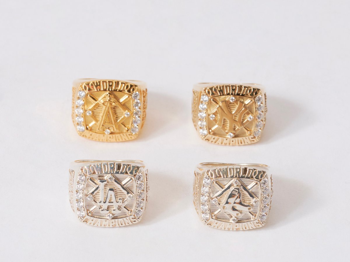 MLB配布リング ⚾LAD大谷翔平ネームの💍WSチャンピオンリング(レプリカ)💍、現地8/6