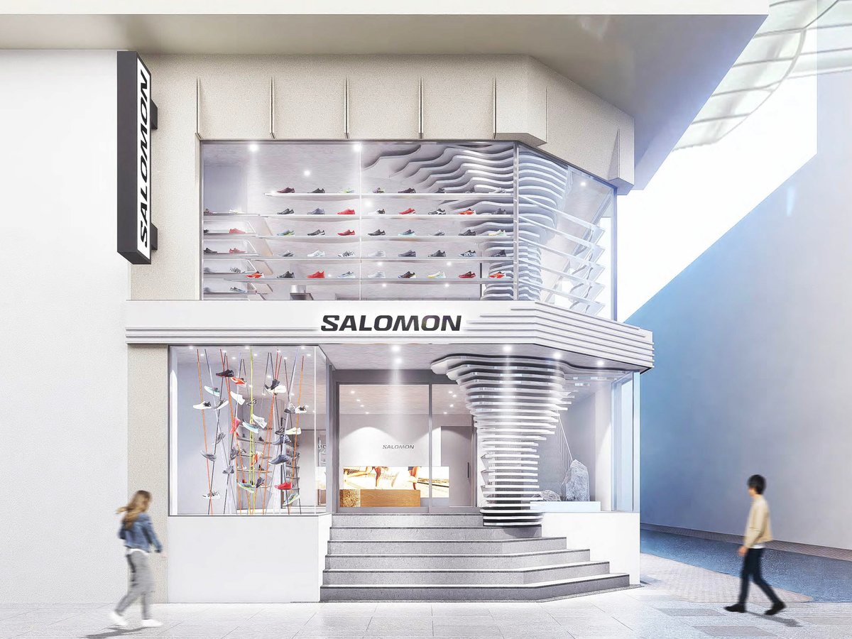 サロモン」関西初の直営店が大阪・心斎橋に、期間限定で特別