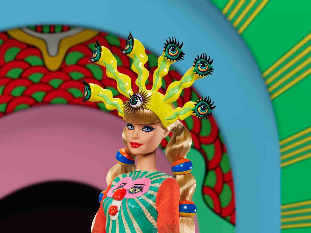田名網敬一× バービー　　BARBIE®×TANAAMI 田名網 敬一/BARBIE® x Keiichi Tanaami – NANZUKA Online Store