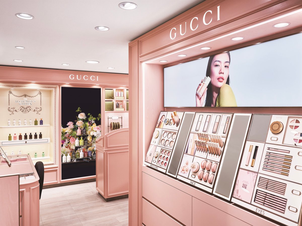 グッチ ビューティが国内2店舗目をオープン 髙島屋大阪店に