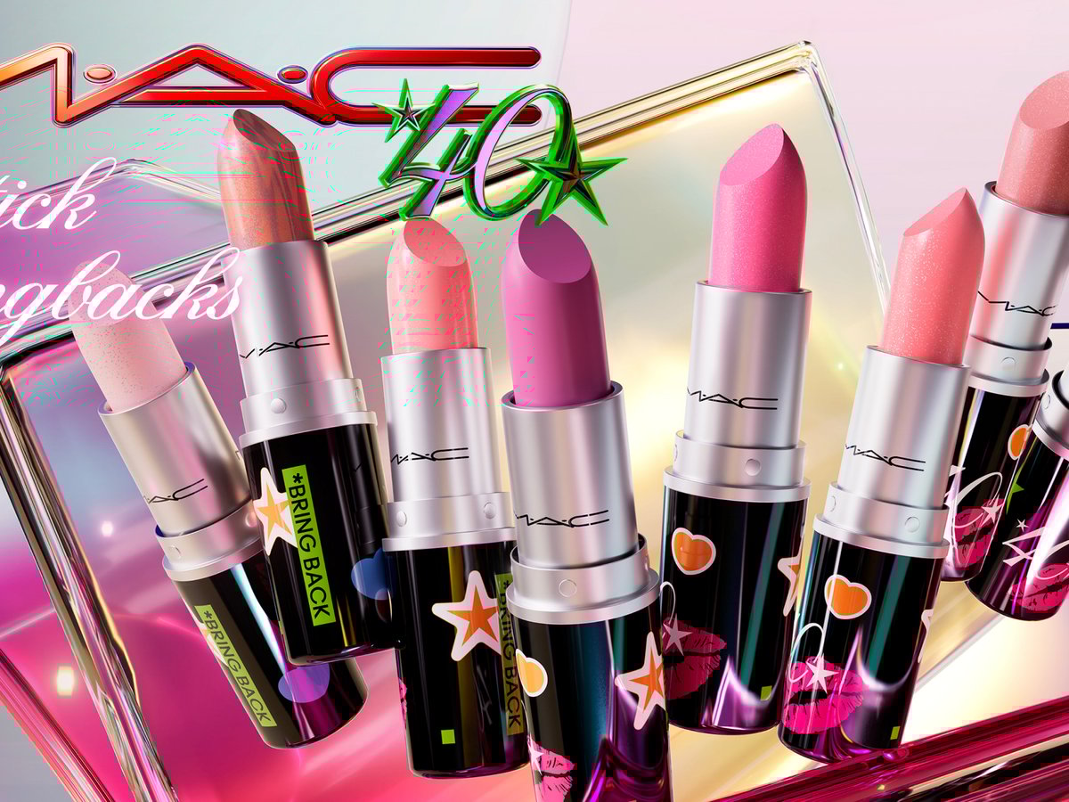 M·A·C」がブランド誕生40周年記念で人気リップを限定復刻 歴代人気の8色