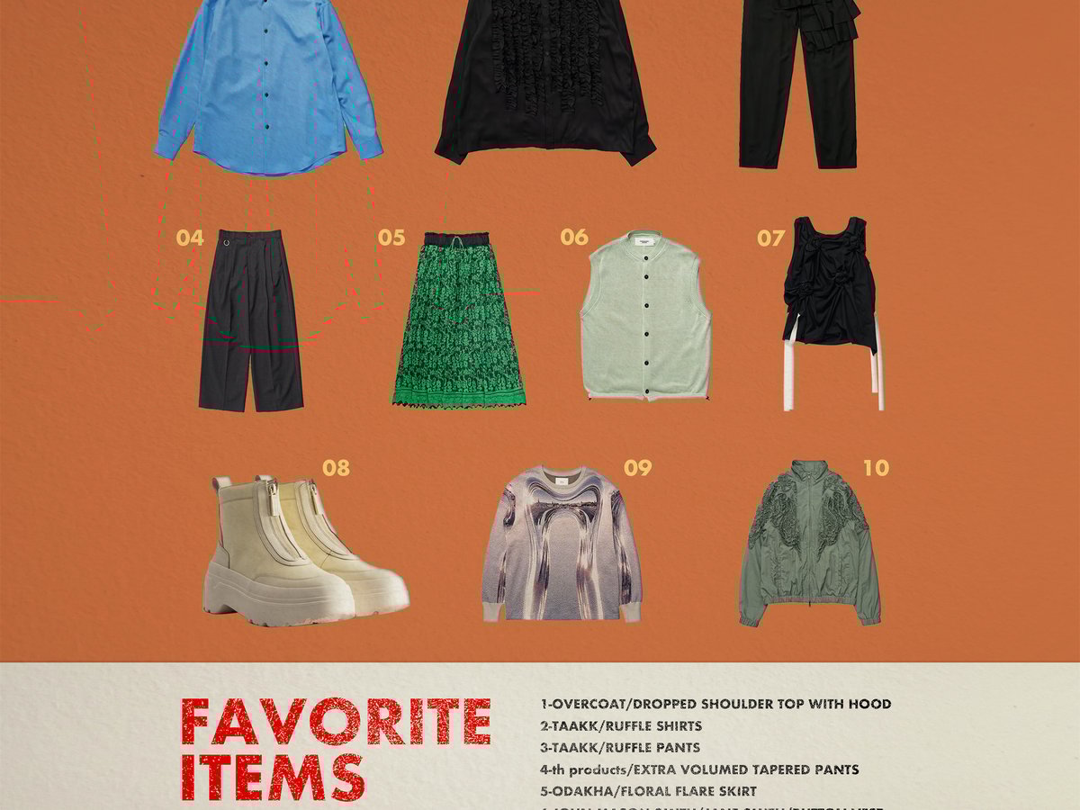 TAAKK DESIGN FLARED PANTS / デザイン フレアパンツ みんなの