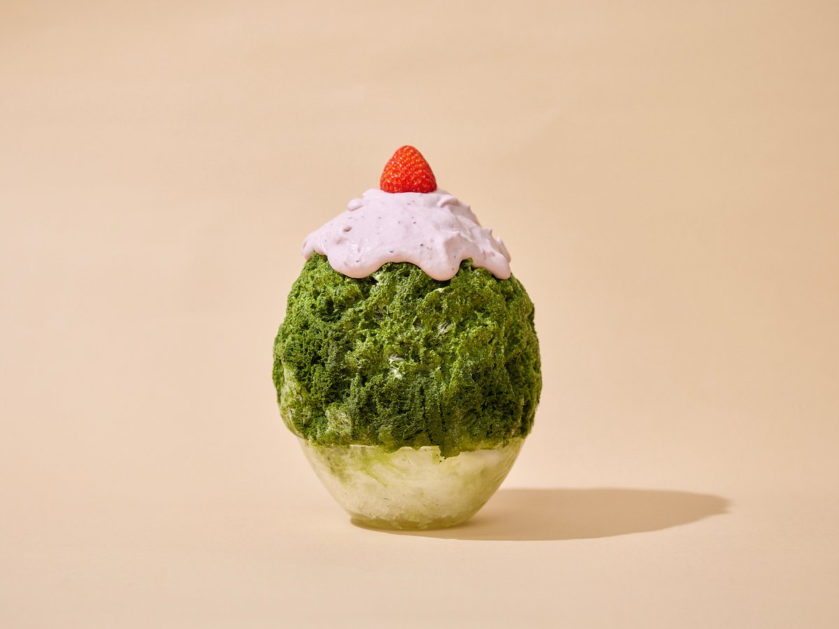 アーティストのレイヴェイがフルーツアンドザシーズンとコラボ 抹茶の