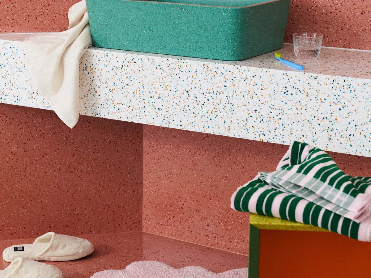 新作　marimekko ウニッコ60th バスマット ピンク 日本未入荷 ♡新作♡ マリメッコ ウニッコ バスマット パステルピンク 北欧