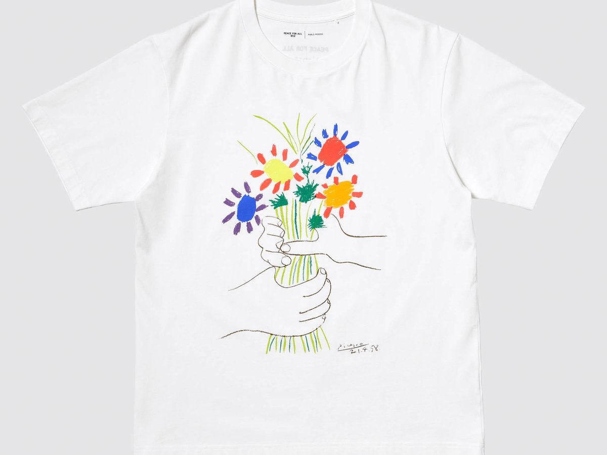 ユニクロがピカソと初コラボ 作品をプリントしたTシャツ6型を発売