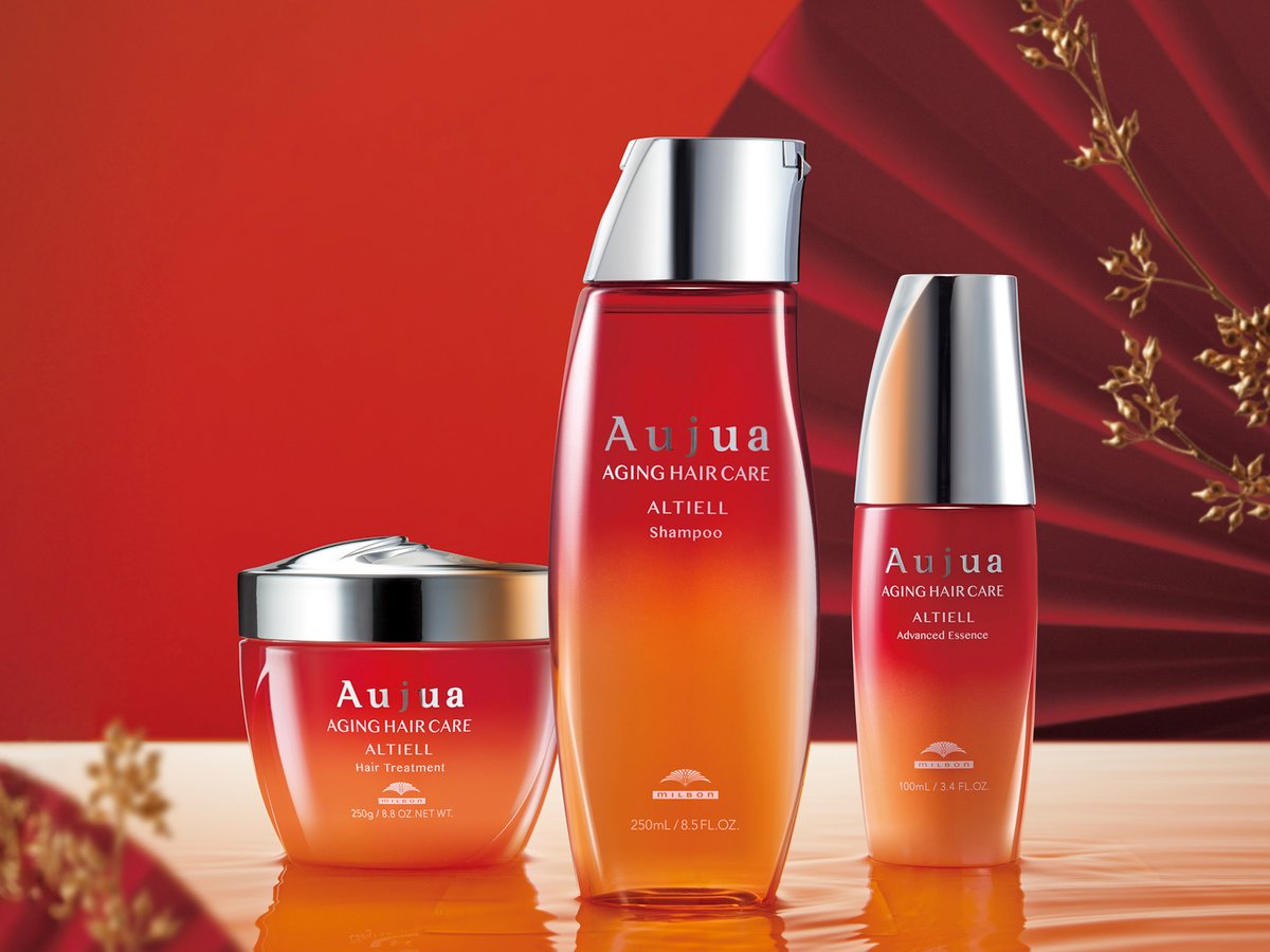 ミルボン　オージュア　アルティール ミルボン「オージュア」がエイジングヘアケアの新ラインをスタート