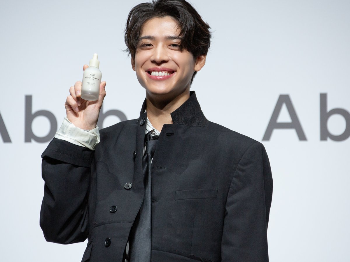 timelesz 松島聡が韓国スキンケア「アビブ」のアンバサダーに