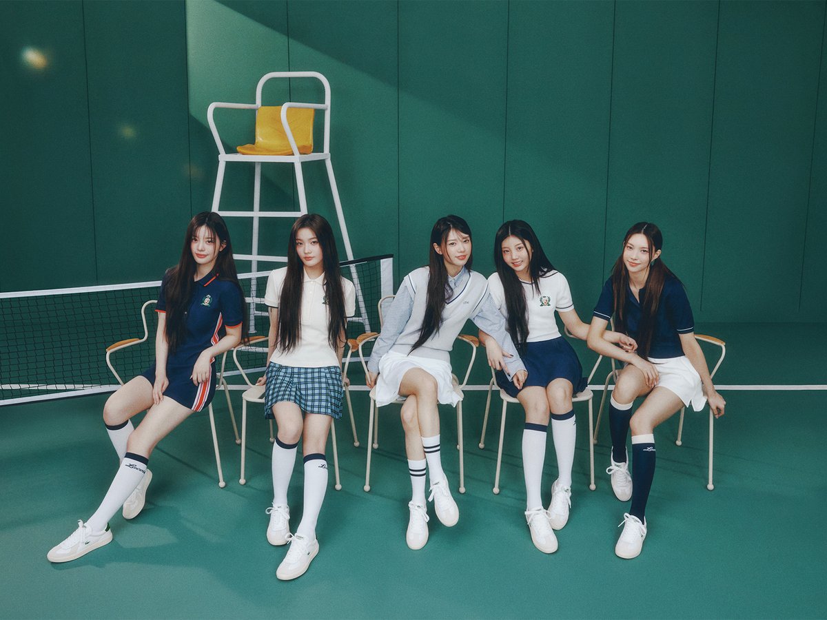 ラコステが2025年のスニーカーキャンペーンを公開 ILLITをアンバサダー