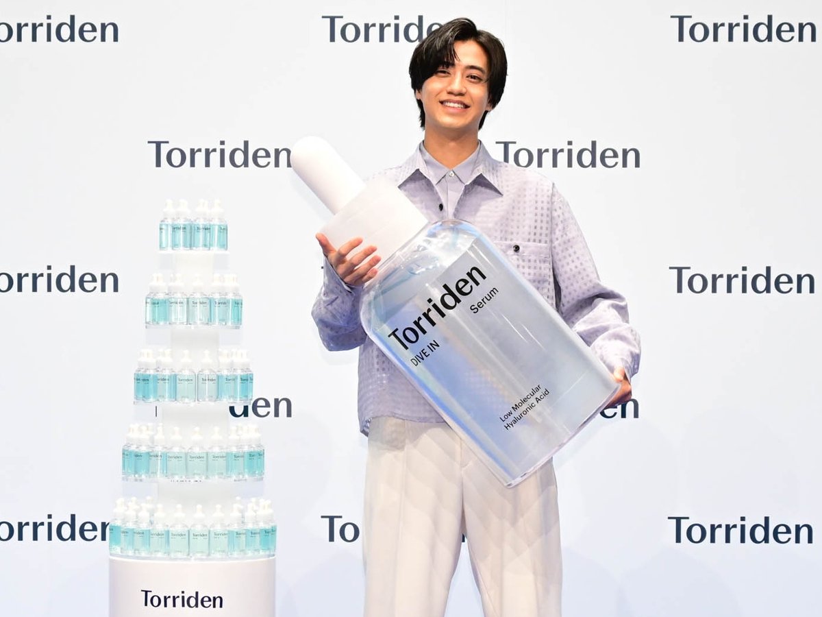 King & Prince髙橋海人が「トリデン」のブランドアンバサダーに