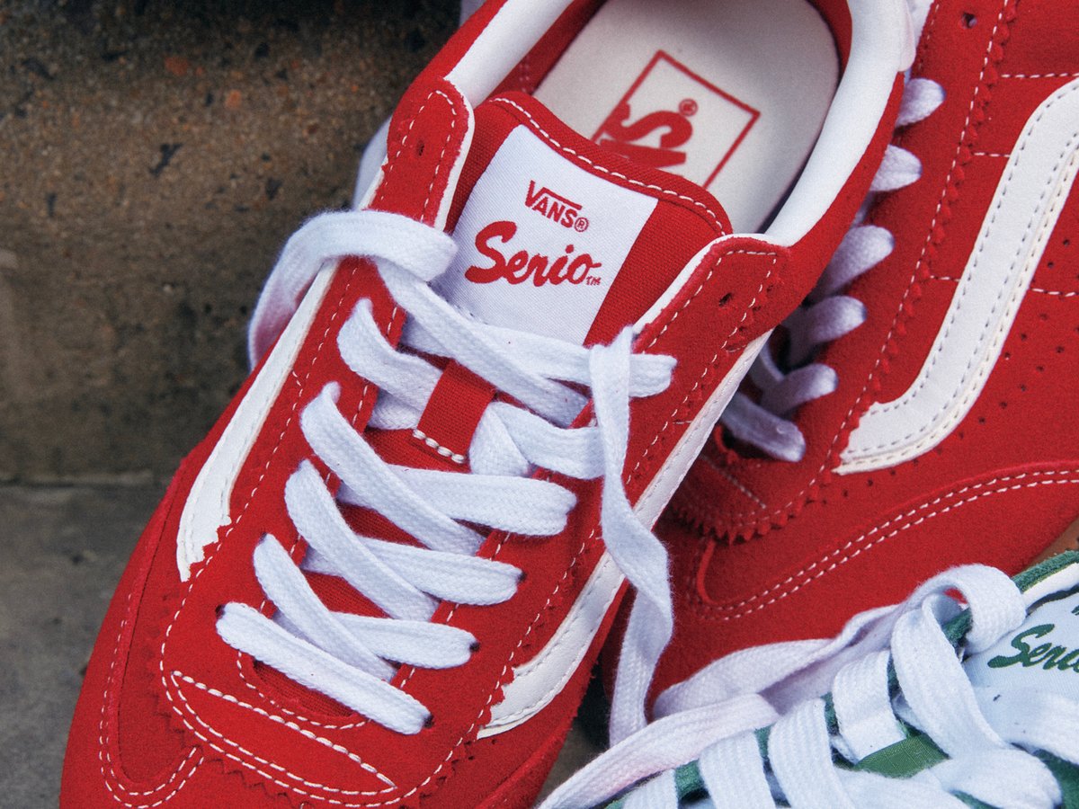 vans スーパーロープロ レッド 赤 25 25cm - メルカリ