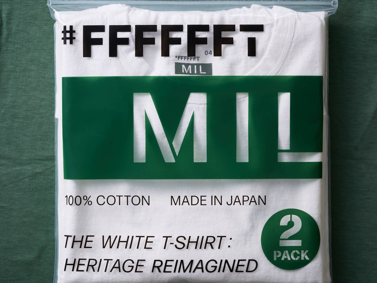 バイヤー厳選用品 白Tシャツ専門店「#FFFFFFT」が新作パックTシャツ発売 トップス