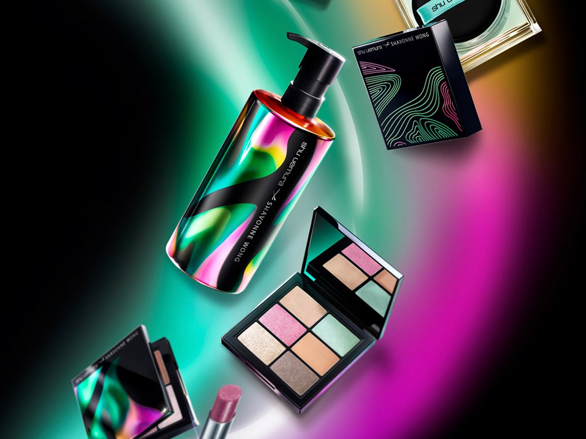 【シュウウエムラ】 サマーコレクション シャボンヌウォン コラボ Y2K シュウ ウエムラがシンガポール出身アーティストとコラボ