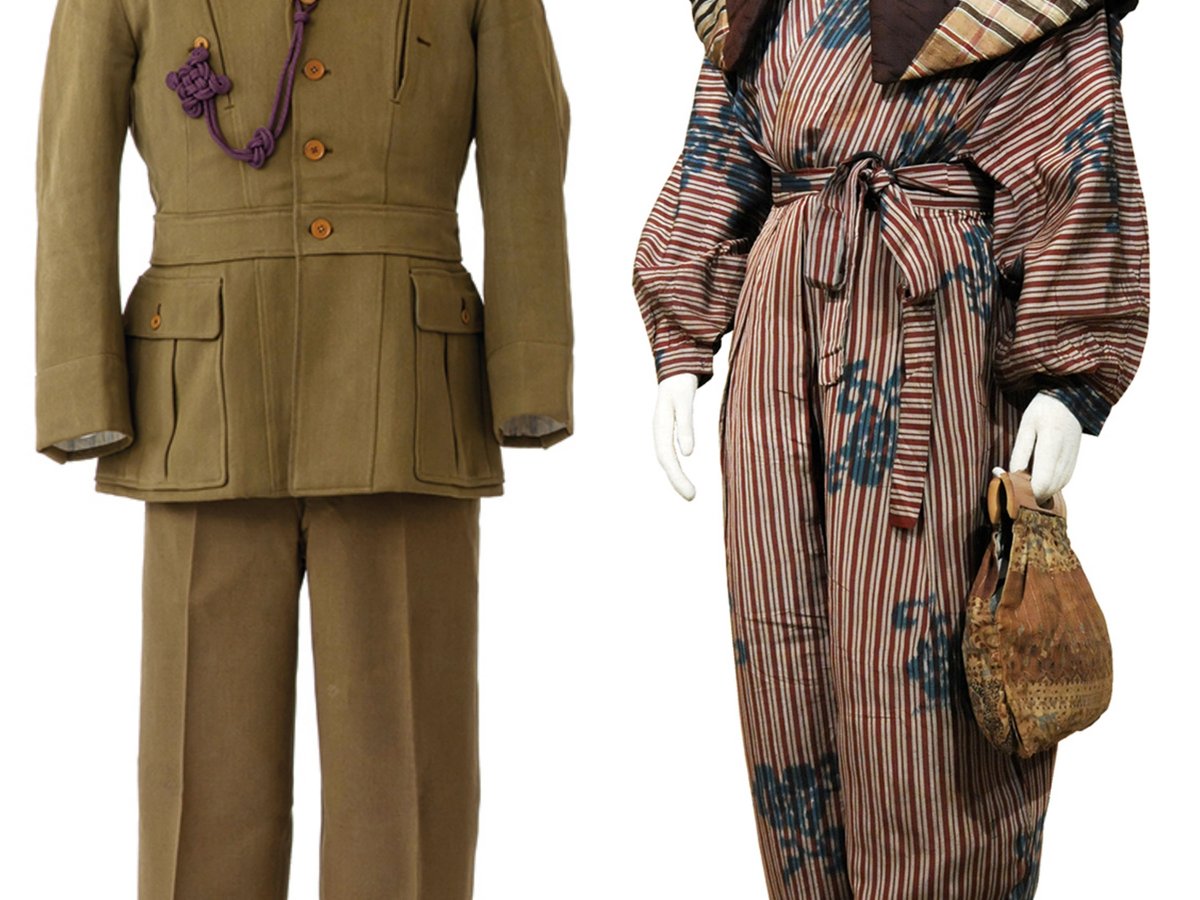 戦後80年企画 衣服が語る戦争」展が開催 戦時下から終戦までの衣生活を紹介