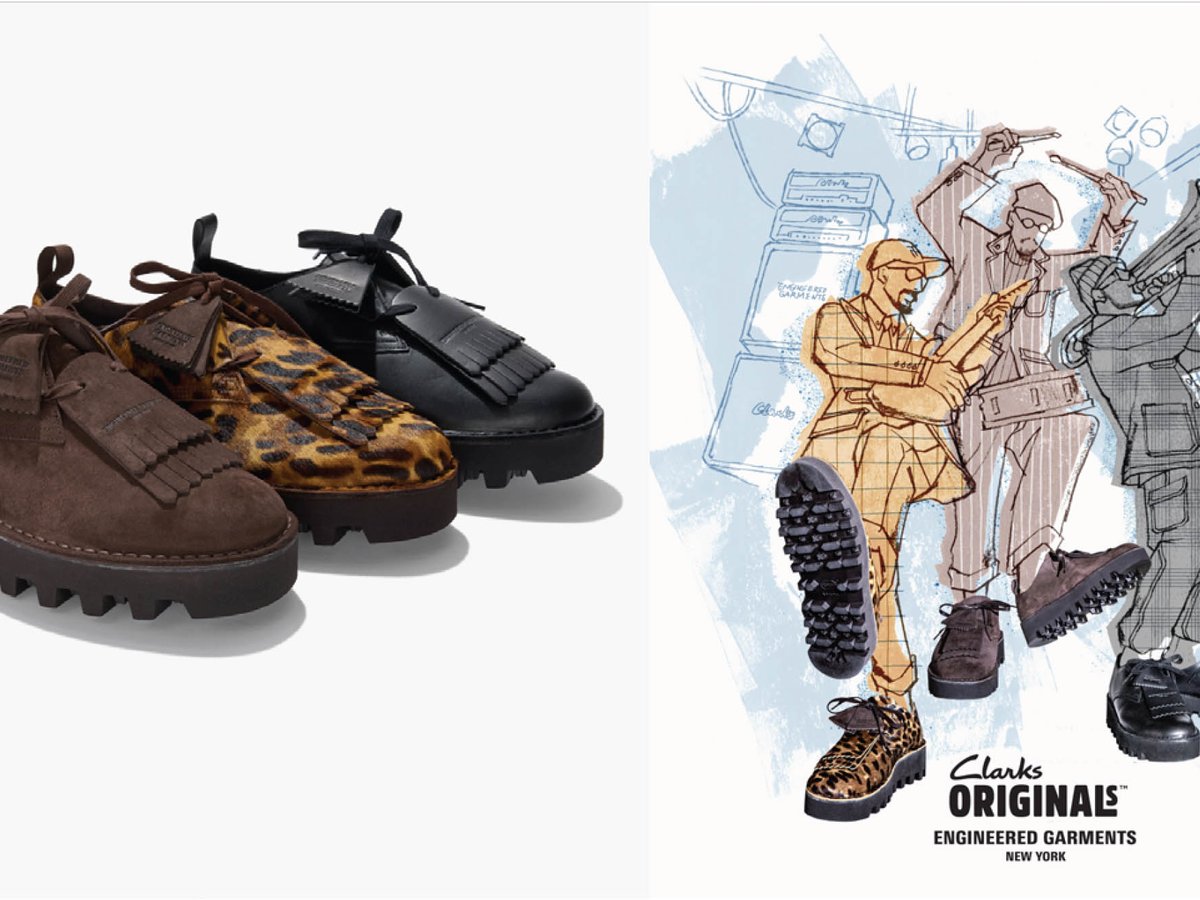 ENGINEERED GARMENTSクラークス Desert Khan EG / デザートカーン エンジニアードガーメンツ