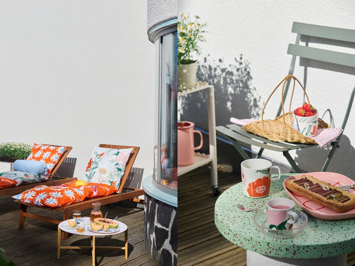 マリメッコ」が新作ホームコレクションを発売、初夏らしい色彩の