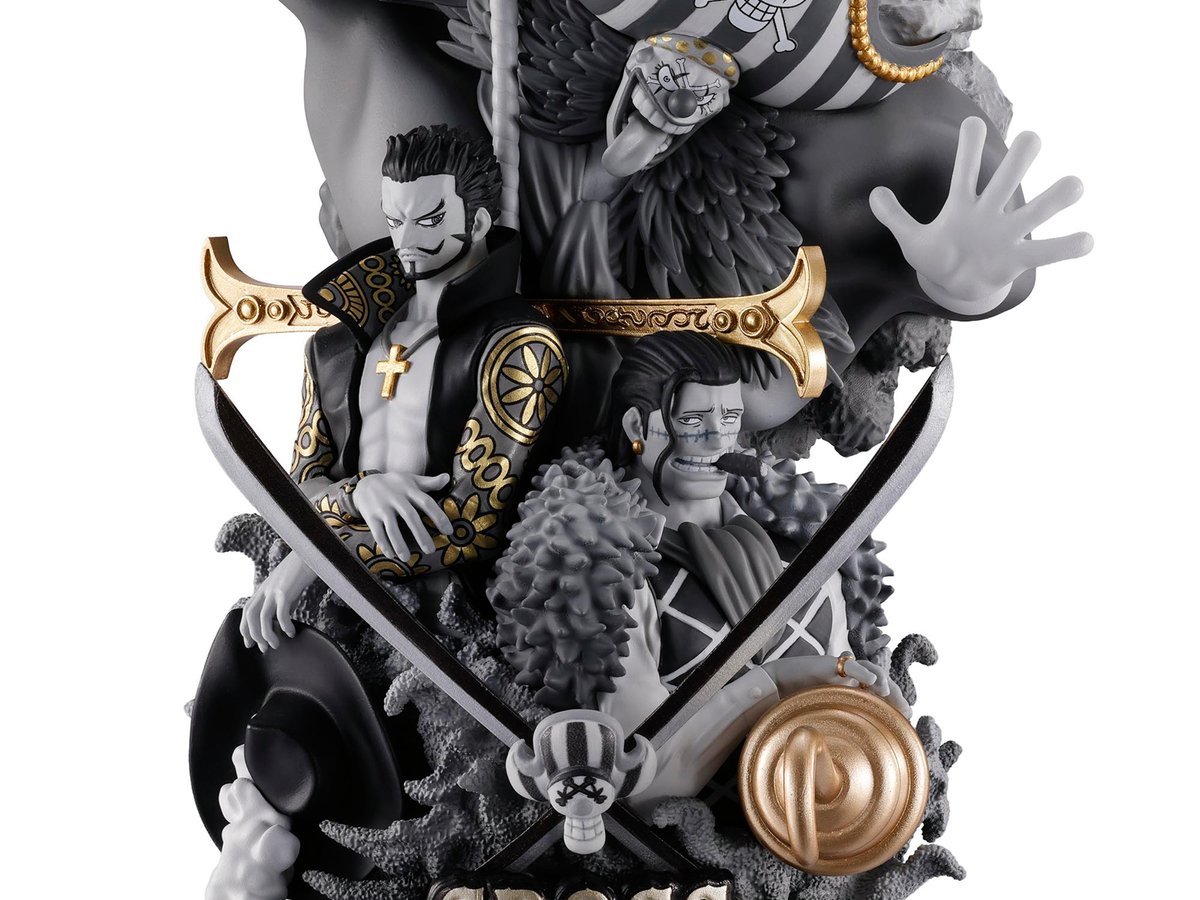 ONE PIECE】ZOZOVILLA限定 “クロスギルド” モノクロフィギュア