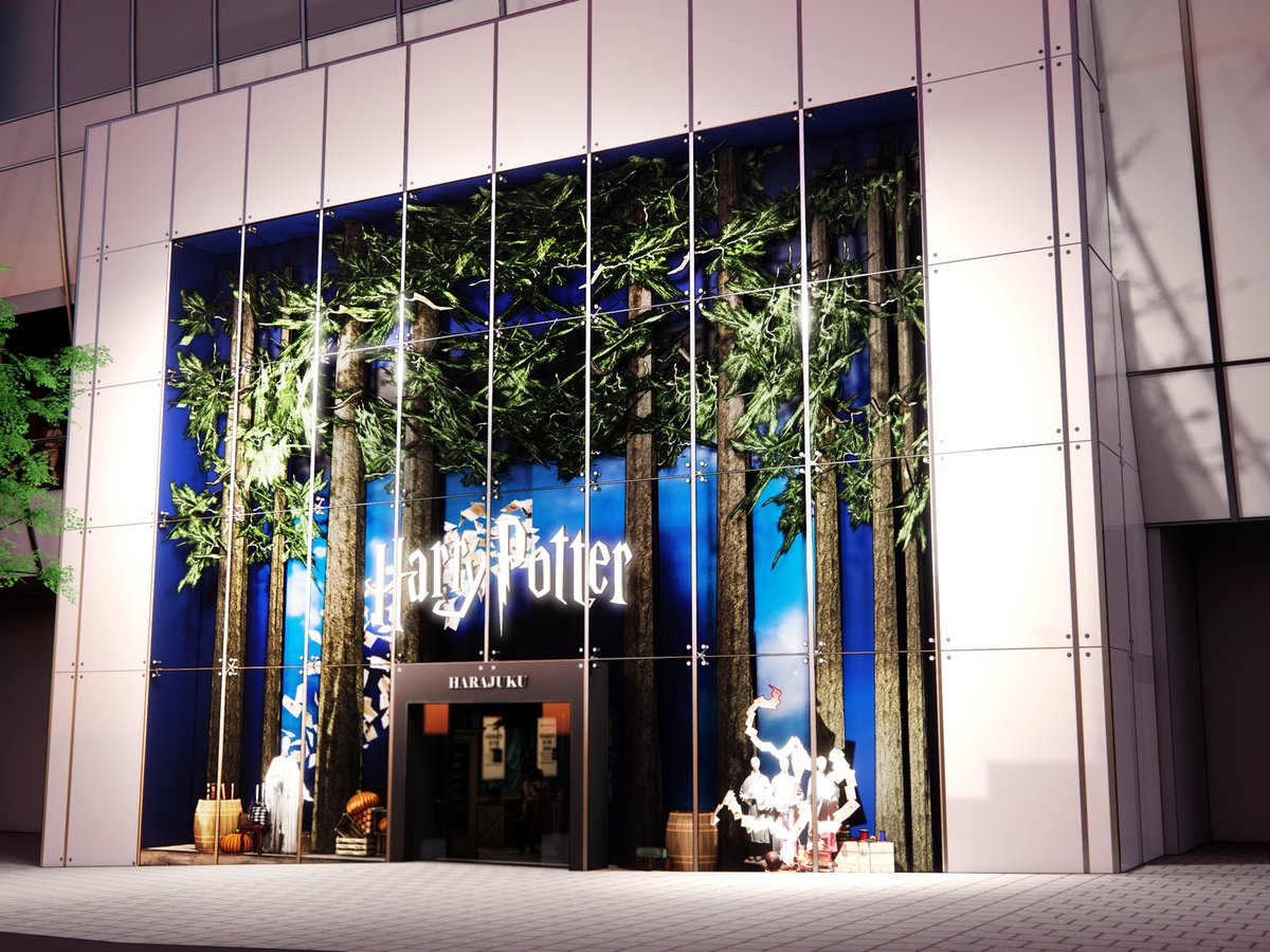 ハリー・ポッター原宿オープン記念 オリジナルアートプリント 世界250枚限定 ハリー・ポッター原宿オープン記念 オリジナルアートプリント