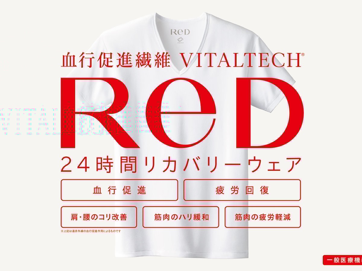 日中も着られる“24時間リカバリーウェア”、シックスパッドを手掛ける