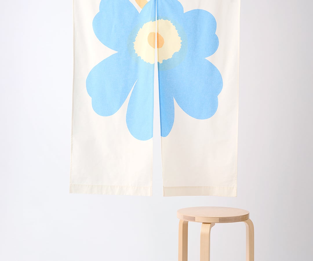 ★新品未使用★マリメッコ　marimekko のれん　暖簾　即日発送 ☆新品未使用☆マリメッコ marimekko のれん 暖簾 即日発送