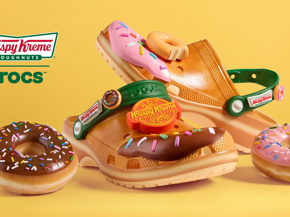 Krispy Kreme クロックス　クリスピークリーム23cm crocs-krispy-kreme-doughnuts-