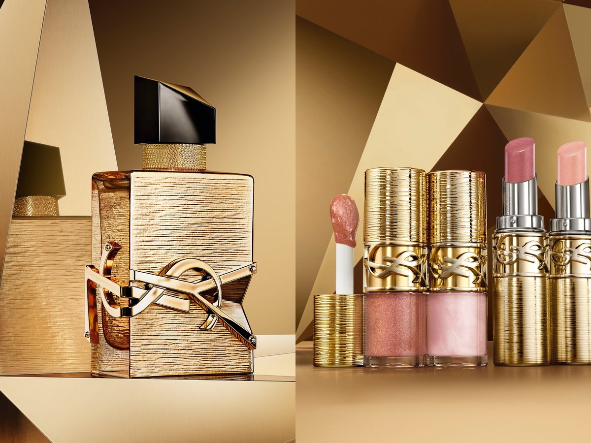 YSL クチュール フェイス パレット 2025年ホリデー ゴールデンオアシス