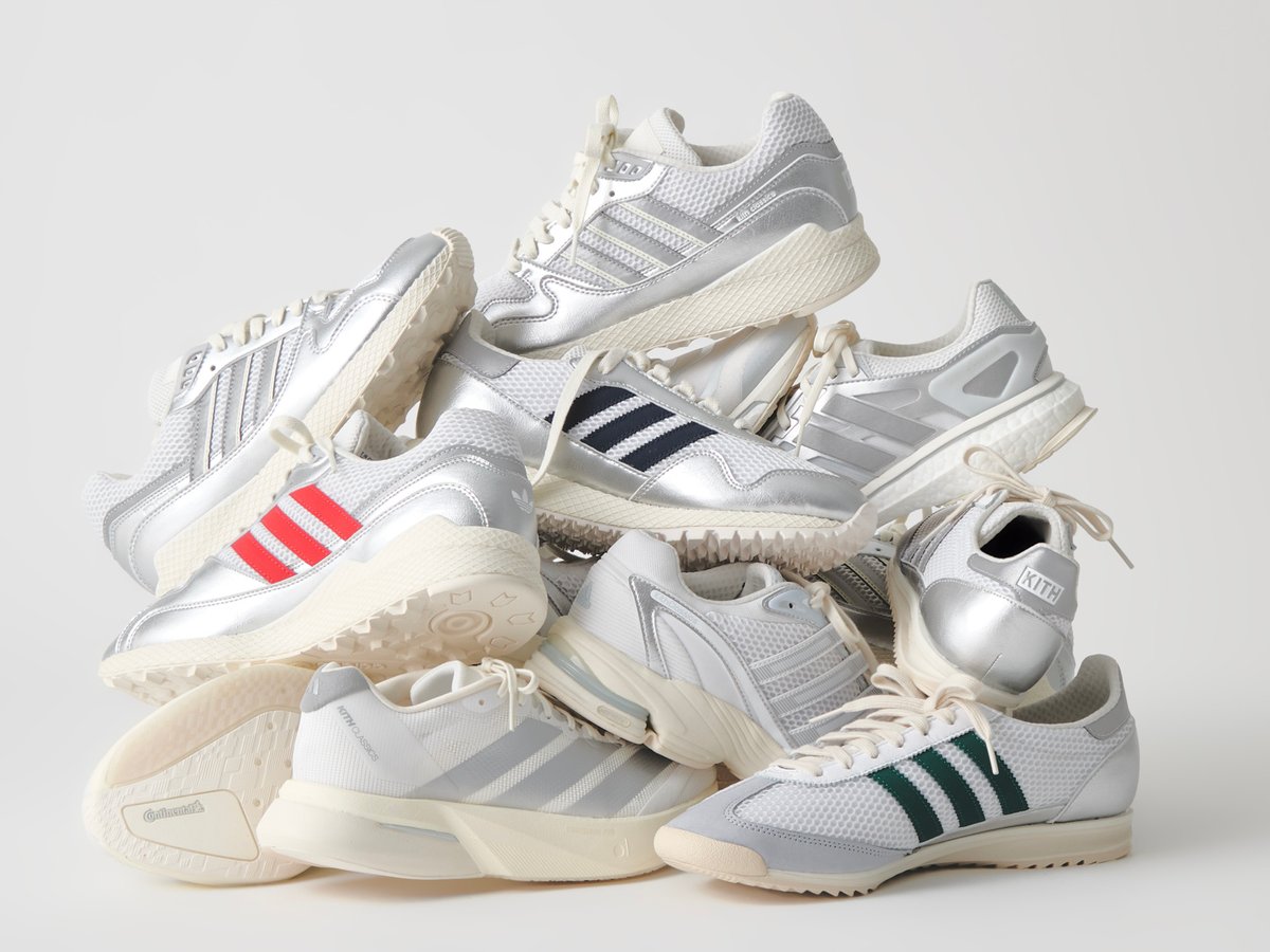 新品 KITH × adidas キス アディダス サッカー サイドライン ポロ キスがアディダス ランニングと初のパートナーシップ