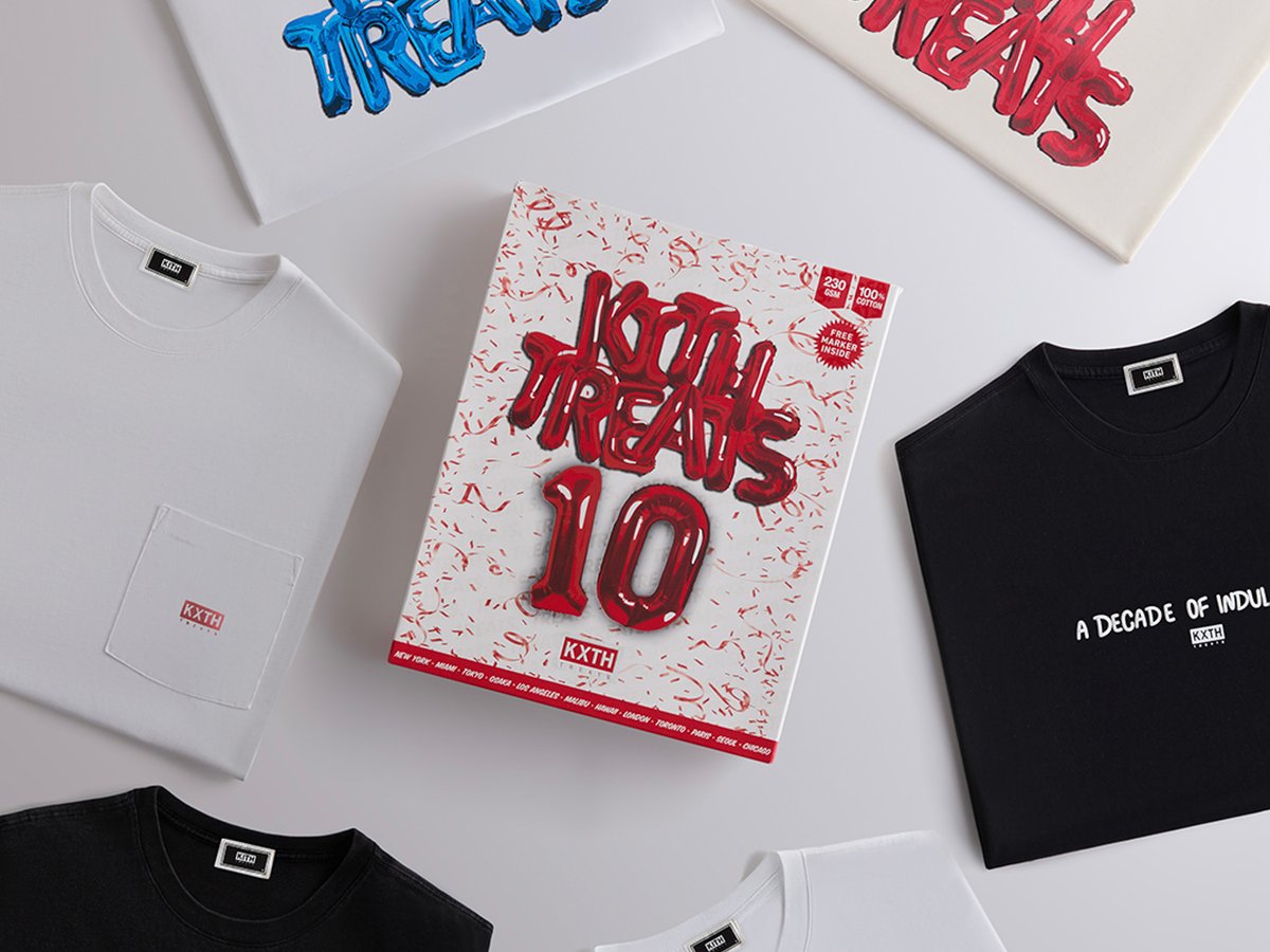 キス トリーツが10周年、ブランド初期のデザインを採用したT