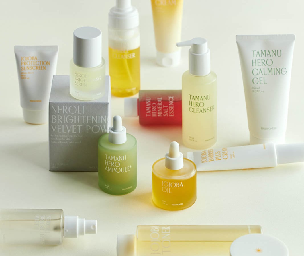 世界中から厳選したこだわりの原料を配合 韓国発スキンケア「ピンク