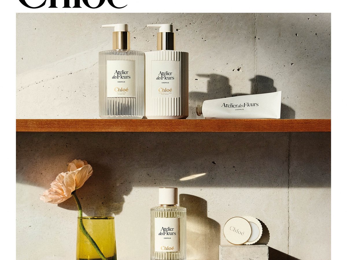 クロエの「アトリエ デ フルール」からボディケアコレクションが誕生