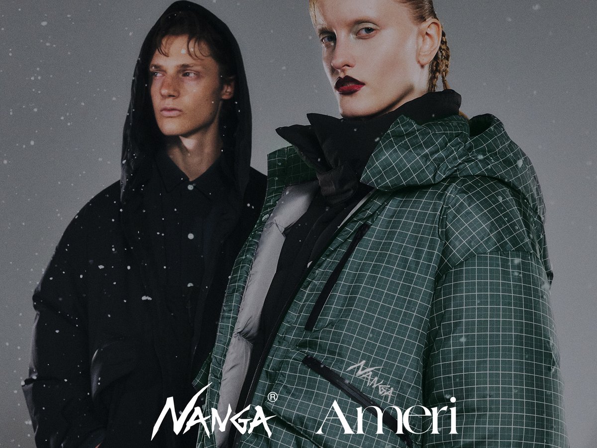 NANGA × Ameri POCKET CHECK DOWN COAT main-9a7e27fa-78d3-4b04-be11-