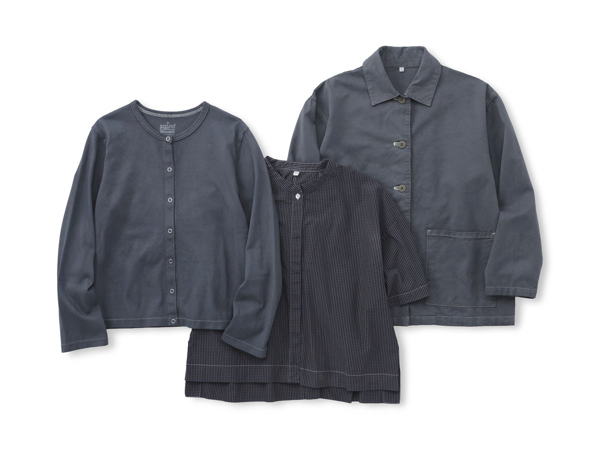 無印良品が“染めなおした服”の新色を発売 衣料品回収10周年を記念した