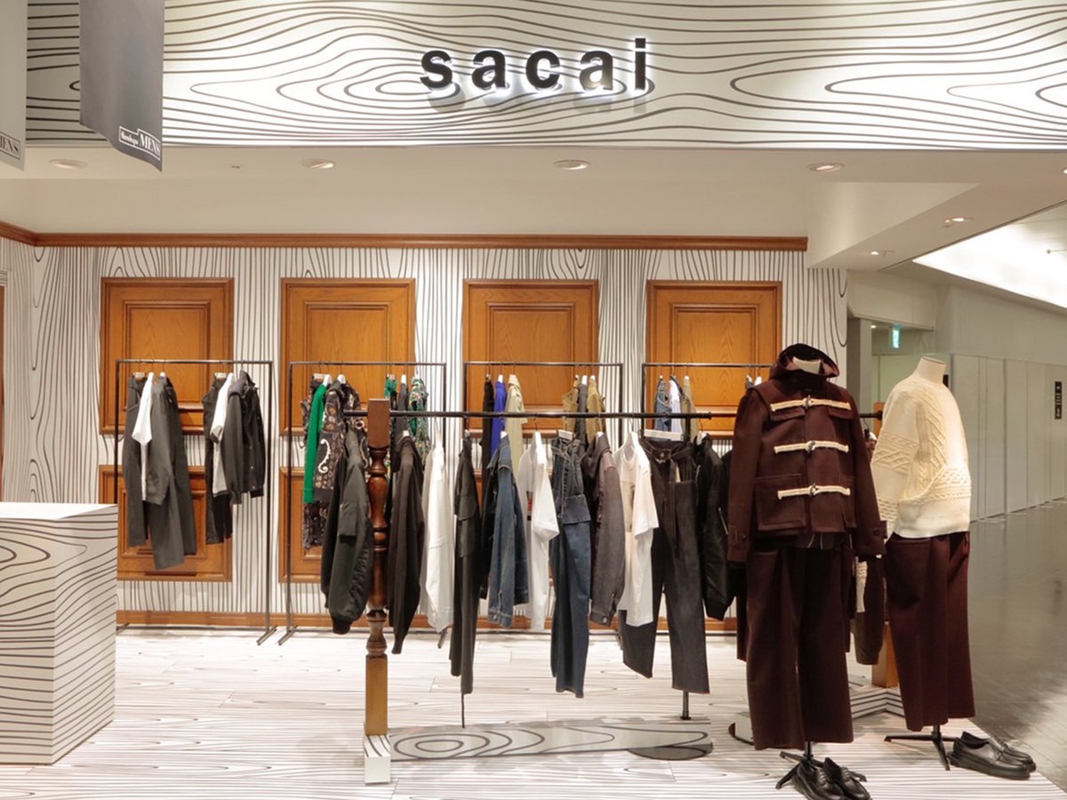 サカイが阪急メンズ大阪に長期のポップアップを出店 空間デザインは