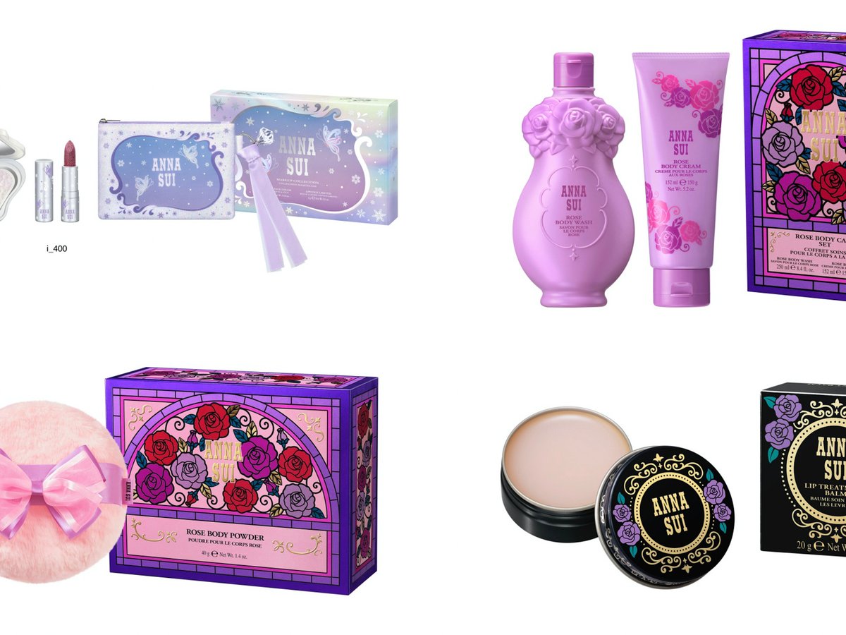 2025年クリスマスコフレ】アナ スイ：雪化粧をほどこした心ときめく