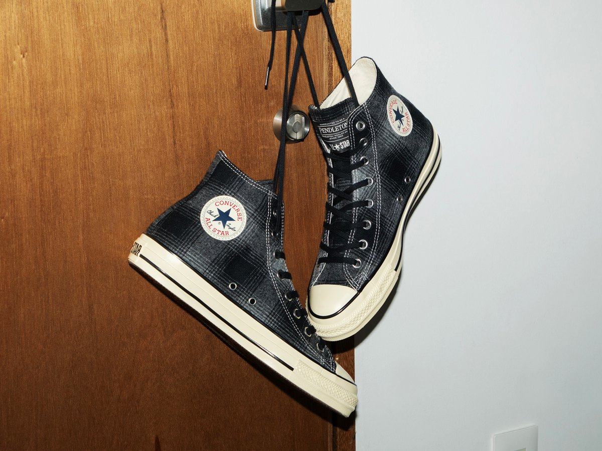 超希少✨SCHOTT × PENDLETON × BEAVER 限定コラボ コンバースとペンドルトンがコラボ オンブレチェックの「ALL