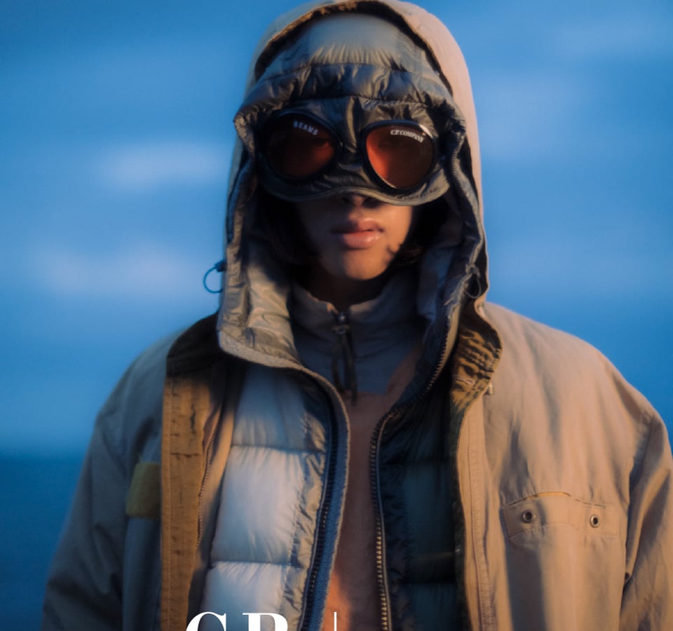 C.P. ビームス 【未使用】BEAMS Company Down Goggle Shell D.D. / Company T（ビームスT）【別注】C.P. BEAMS シーピーカンパニー トップス