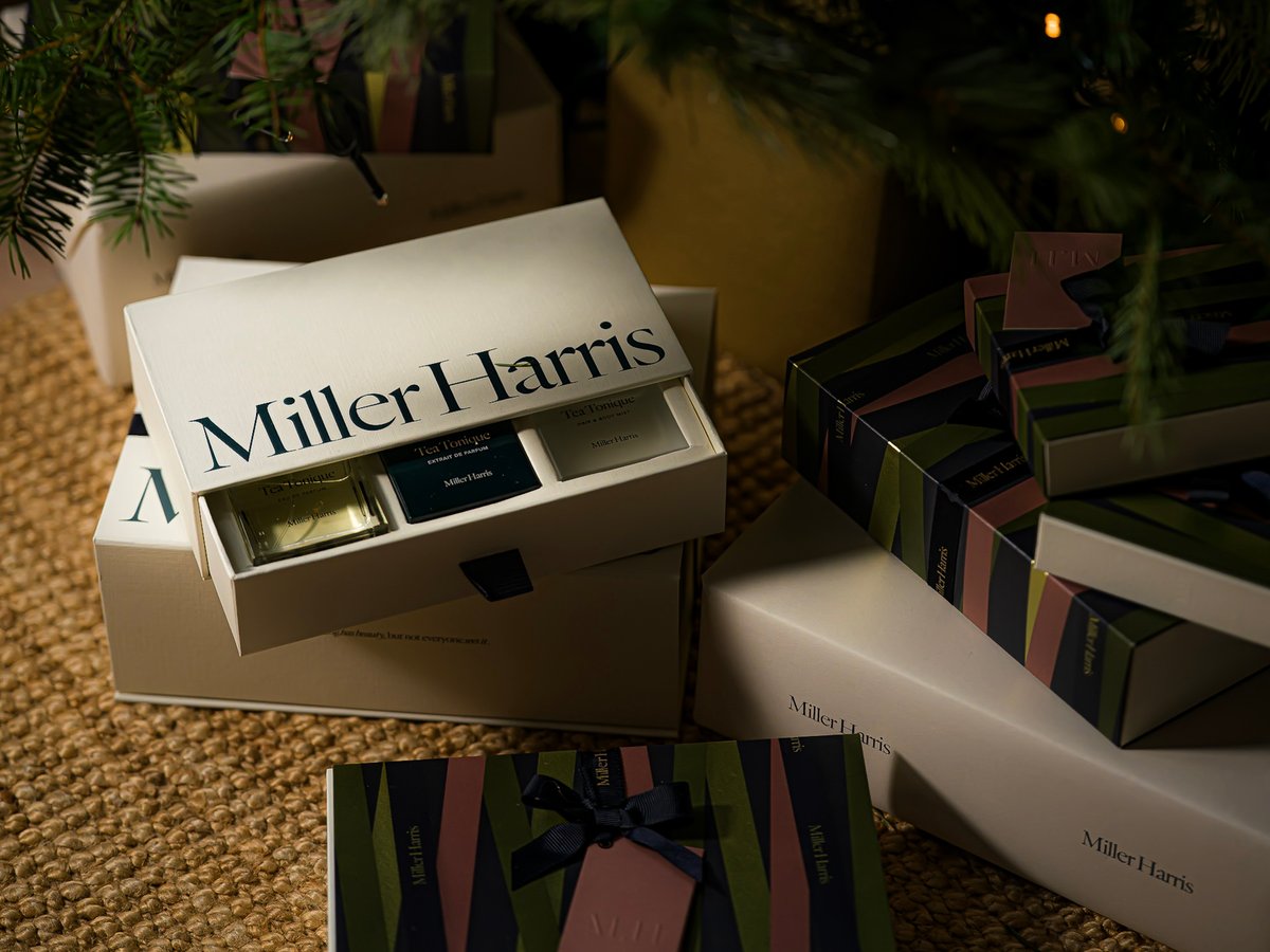 2025年クリスマスコフレ】ミラー ハリス：フレグランスコフレ3種を