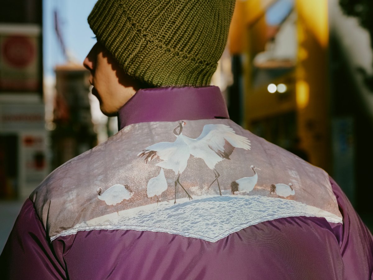 ニードルズがロッキーマウンテンフェザーベッドと初コラボ 丹頂鶴を