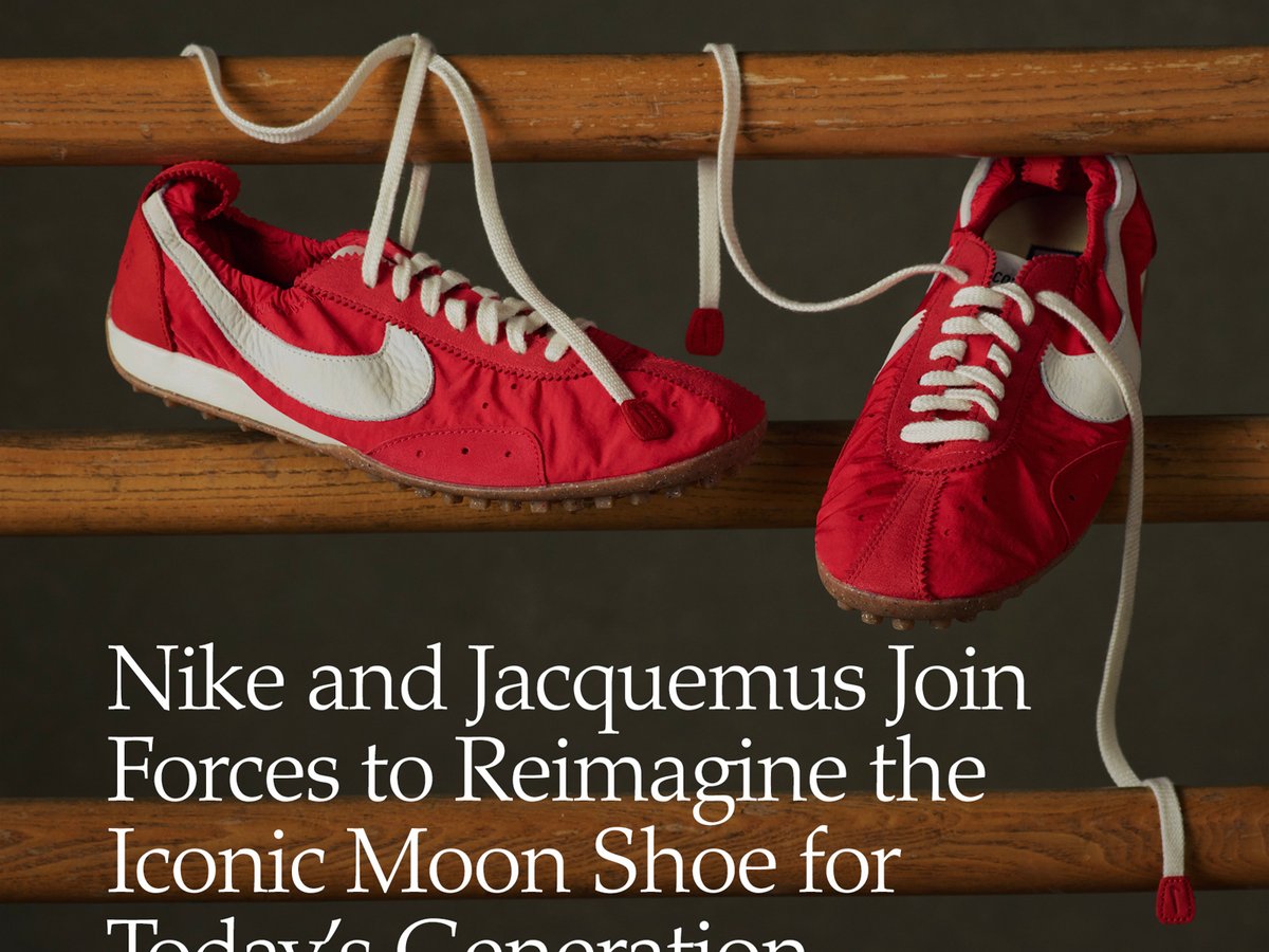 ナイキ × ジャックムスから新作発売 創始者バウワーマンが手作り