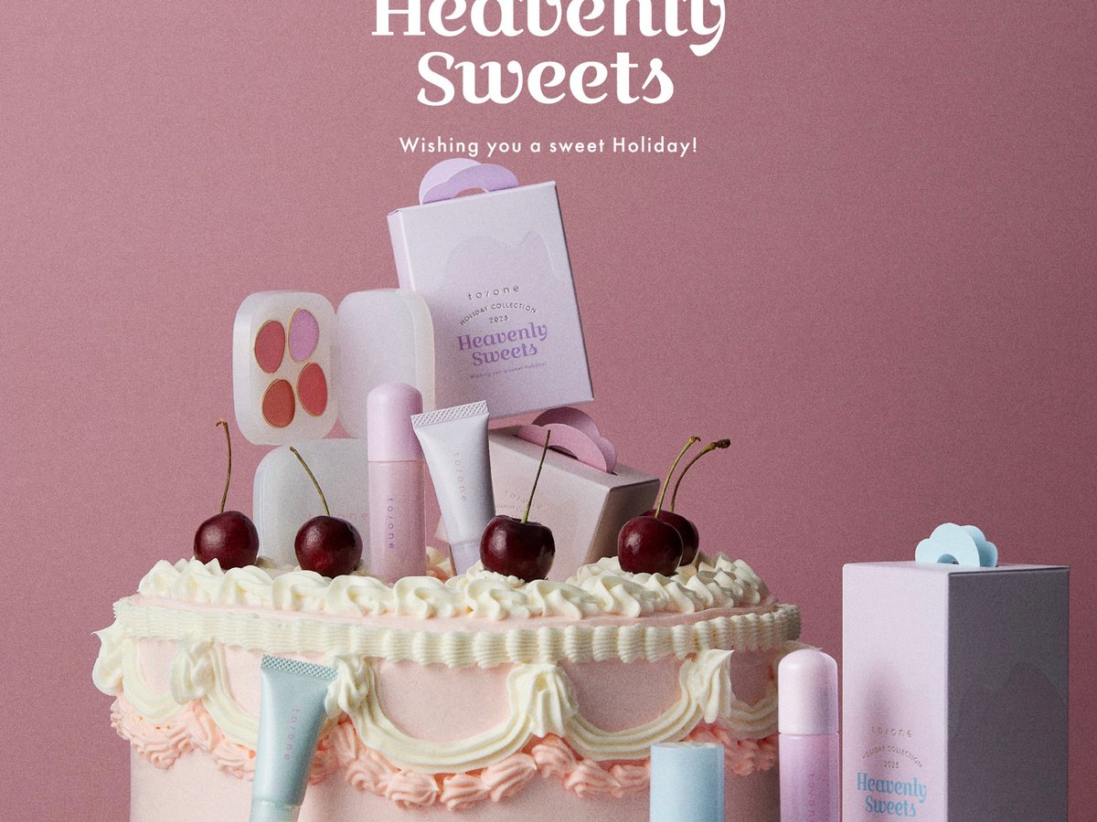 2025年クリスマスコフレ】トーン：デコレートされたスイーツの