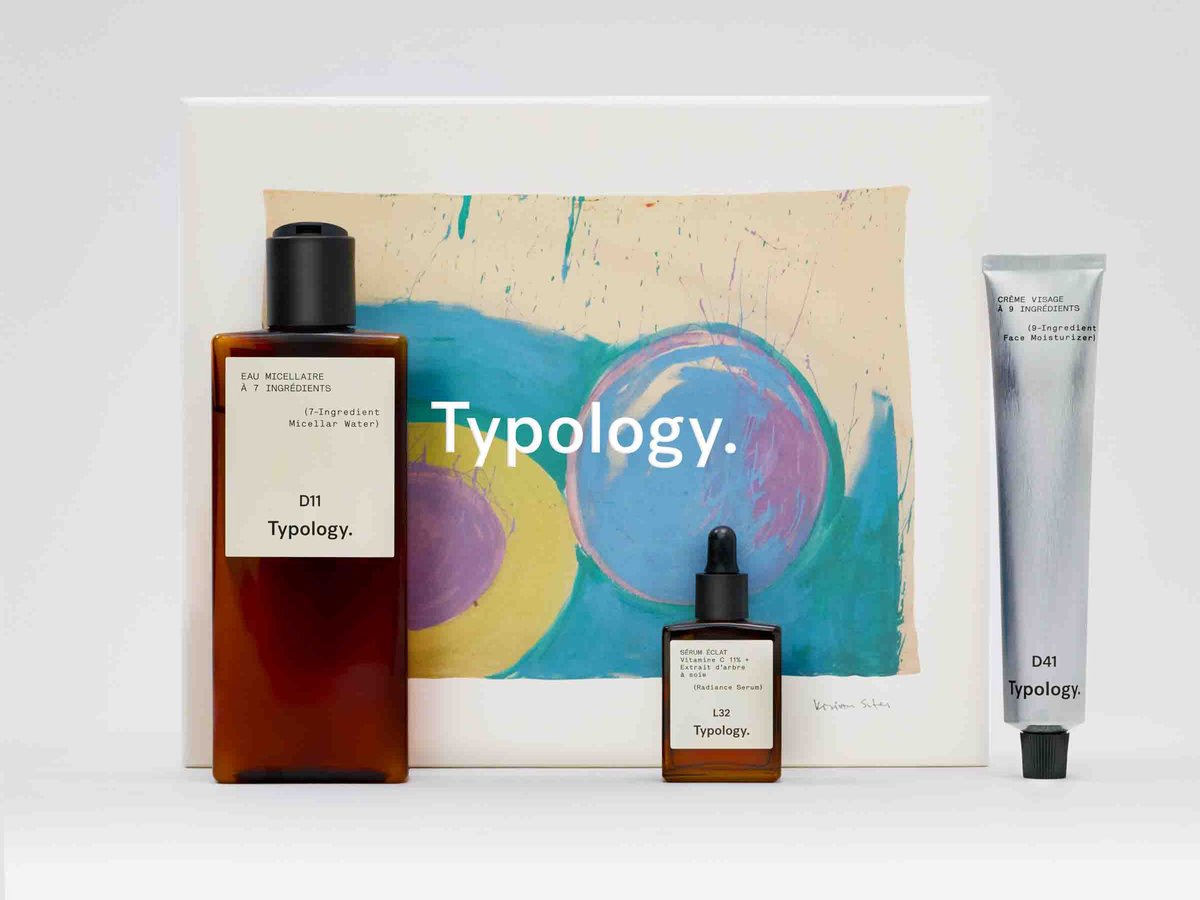 【新品未使用】Typology スキンケアセット　ポーチ付き 2025年クリスマスコフレ】ティポロジー：美術館とアーティストとの
